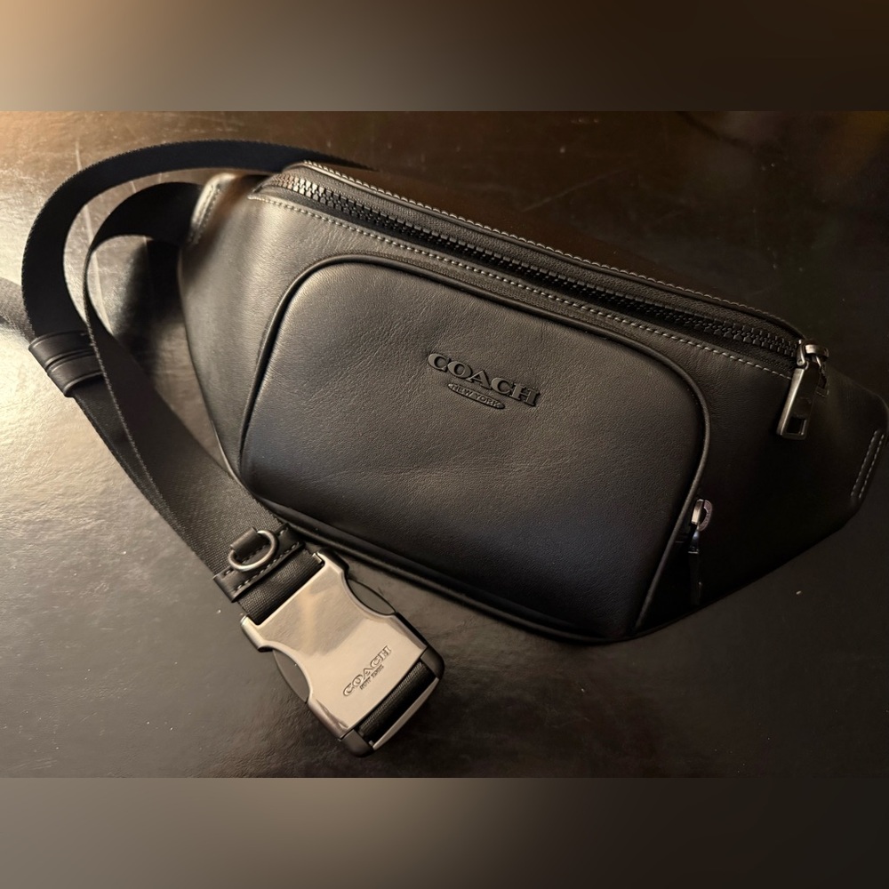 Coach Leather Belt Bag